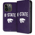 Kansas State University K-State Logo iPhone 15 Pro Folio Case